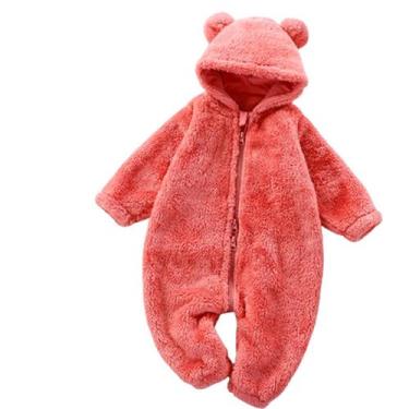 Imagem de Macacão Infantil Fantasia Fleece Plush inverno de 0 a 5 anos - anjo da