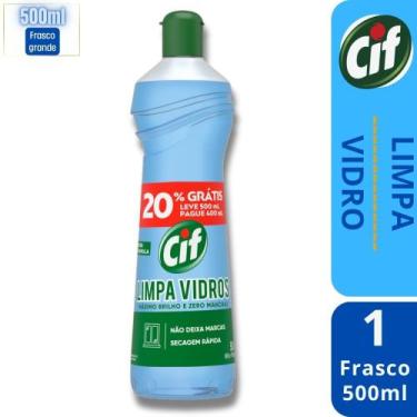 Imagem de Cif Limpa-Vidro Líquido Ultra Rápido Frasco 500Ml