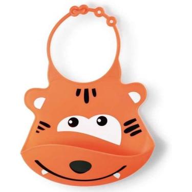 Imagem de Babador de Silicone Silybib Leão - Multikids