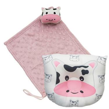 Imagem de Naninha Com Travesseiro Infantil Anatômico Modelador Para Bebê - Kwi K