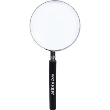 Imagem de Lupa 3 X Mais Ampliação 90mm Worker