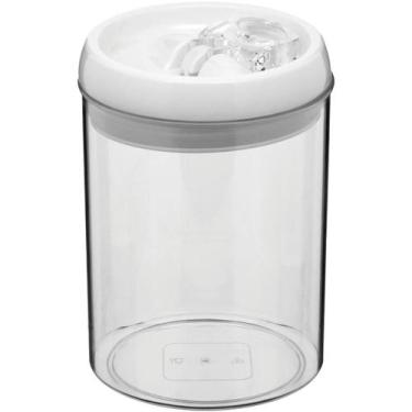 Imagem de Pote Hermético Pratik Home&Co 18x12x12cm Plástico Transparente 1,5L Ut