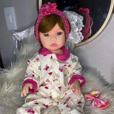 Bebê Reborn Realista - Abigail 25 (PODE DAR BANHO - Corpo todo em vinil)  Nova Coleção - Lanny Baby