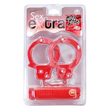 Imagem de Algemas e Corda - Sex Extra - Cuffs & Rope - 3 metros de Corda - Vermelha