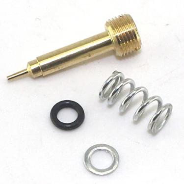 Imagem de Kit de carburador para ZX6R ZZR600 LTZ250 DRZ400/E ZX-6R ZZR 600 LTZ 250 DR-Z400 Carburador Taxa de combustível Parafuso de ajuste carberatura de parafuso de ar de carburador (cor : 1 peças)