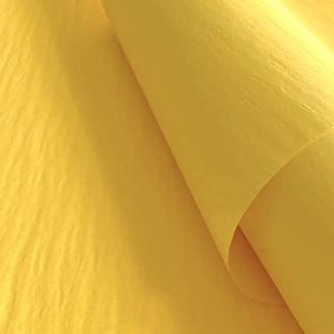 Imagem de Colors of Rainbow Papel de embrulho para presente (96 folhas, 50 cm x 36 cm) para sacos de presente, caixas de presente e cestas de presente, chá de bebê, projeto de artesanato de chá de panela (amarelo)