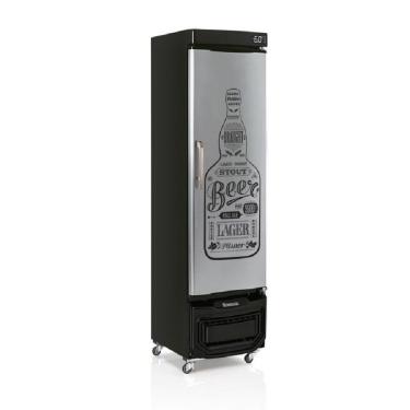 Imagem de Cervejeira Gelopar 228 Litros Preto e Inox GRB23EGWPR – 127 Volts