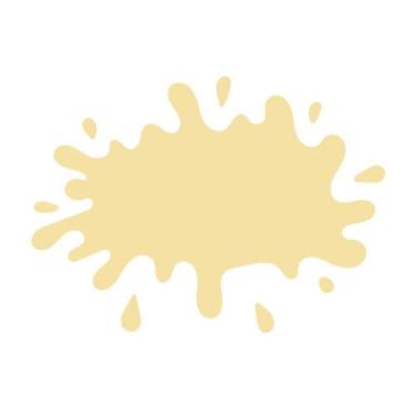 Imagem de Tinta Pva Cintilante Gliart 100ml - Cintilante Amarelo Trigo