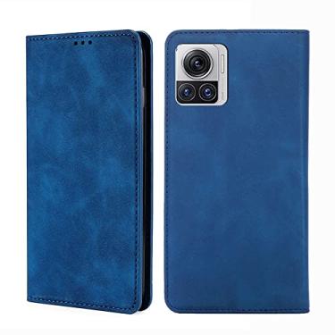 Imagem de For Motorola Edge 30 Ultra/Moto X30 Pro Skin Feel Magnetic Horizontal Flip Leather Phone Case