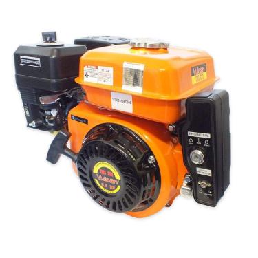 Imagem de Motor Estacionário a Gasolina VME200 4 Tempos 6,5HP Partida Elétrica Vulcan Trent Laranja