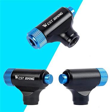 Imagem de Tingpai CO2 Inflator Bike Bomba Super Fast Pneu Inflação De Bicicleta Portátil Bomba De Liga De Alumínio Pneu Tubo De Alta Pressão Bomba Hand Inflator Bicicleta Pneu Bomba Ciclismo Air Inflator Mount