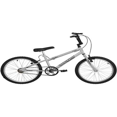 Imagem de Bicicleta de Passeio Ultra Bikes Esporte Chrome Line Rebaixada Aro 20 Reforçada Freio V-Brake Infantil Juvenil Cromado