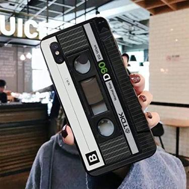 Imagem de Capa de telefone estilo retrô de fita cassete para Xiaomi mi 5 6 8 9 10 lite pro SE Mix 2s 3 F1 Max2 3, A7, para Xiaomi 9SE