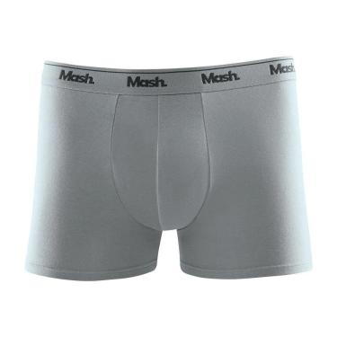 Imagem de Cueca Boxer Mash Masculina Cotton Algodão Elástico