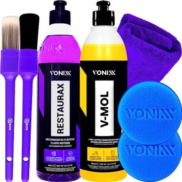 Imagem de Revitalizador de Plastico Restaurax 500 ml V-mol Desencrustante Vonixx