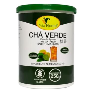 Imagem de Chá Verde Instantâneo Sabor Lima-Limão 250g