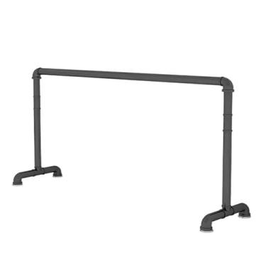Imagem de Ballet Barre Pólo de balé de aço de 3,3-6,6 pés, pólo de treinamento de dança de camada única portátil e móvel, adequado para uso doméstico, estúdio de dança (Color : Black, Size : 1.5M/5FT)