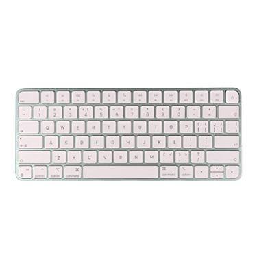Imagem de COOSKIN Capa protetora de teclado para teclado Apple iMac Magic 2021 sem Touch ID A2450 (teclado mágico, sem Touch ID A2450)