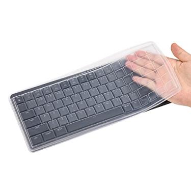 Imagem de Capa de teclado para Logitech MX Mechanical Mini teclado iluminado sem fio, protetor de teclado mecânico Logitech MX Mini sem fio, transparente