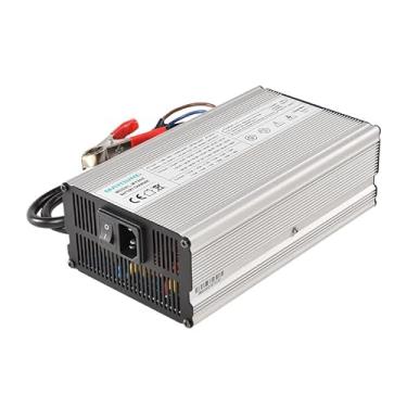 Imagem de Carregador 29.2V 20A Carregador de bateria LiFePO4 24V 20A Adequado para carregador de bateria 8S 24V LiFePO4 (29.2V20A com clipes jacaré)