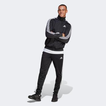 Imagem de Agasalho Adidas Sportswaer Basic 3 Stripes Tricot Masculino-Masculino