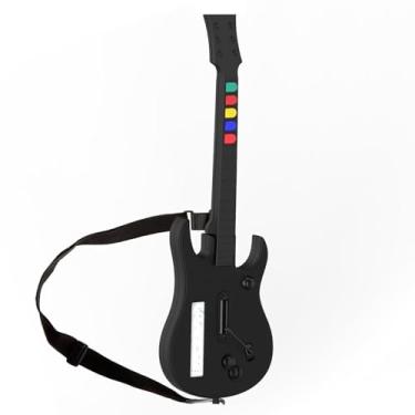 Imagem de NBCP Wii Guitar Hero, Wireless Guitar for Wii Guitar Hero and Rock Band Games, Compatible with All Guitar Hero games, Rock Band 2, Legends of Rock