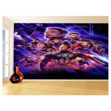 Imagem de Papel De Parede 3D Heróis Vingadores Ultimato 3,5M Nhma284