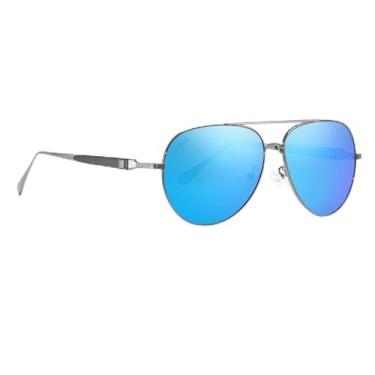 Imagem de Kdeam Óculos de Sol Estilo Aviador, Lentes Polarizados, uv400 Anti-Reflexo KD009 (C5)