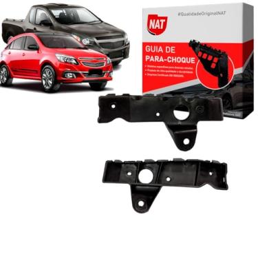 Imagem de Suporte Guia Parachoque Agile 2010 Ate 2014 E Montana 2011 Ate 2021 Lado Direito Dianteiro