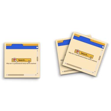 Imagem de Butler in the Home Sticky Notes Pacote com 12 7,6 cm x 7,6 cm, 50 folhas por bloco, mesa de pesquisa de computador - Por que 11 pronunciados Onety One or Oneteen, blocos de notas engraçados fofos e