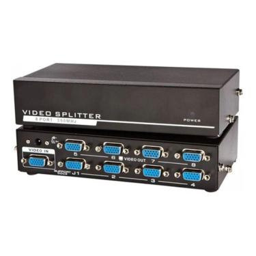 Imagem de Splitter Vga 1x8 Distribuidor De Sinal De Video Com Fonte