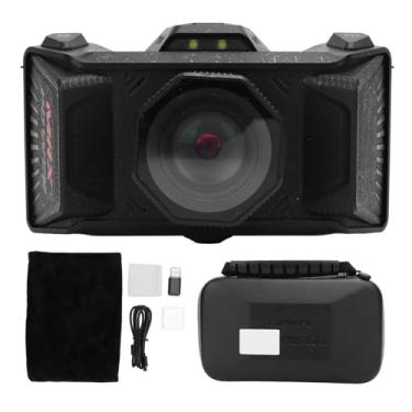 Imagem de Câmera Digital, Câmera Com Zoom Digital 50X Com Tela TFT de 3,5 Polegadas, 70 MP, Gravação de Vídeo 4K, Cartão de Memória de 64 GB, Câmera Pequena Portátil para Meninos e Meninas