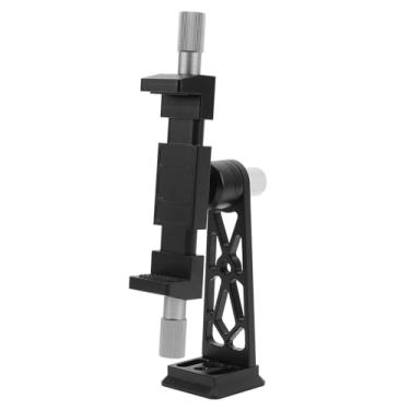 Imagem de Braçadeira de Telefone Horizontal Vertical de Metal Suporte Giratório para Telefone para Montagem Segura de Smartphone Ideal para Fotografia Observação de Pássaros