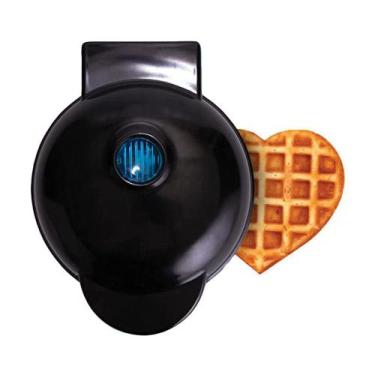 Imagem de Maquina Para Fazer Waffle Portátil Antiaderende 110v 350w lanche elétr