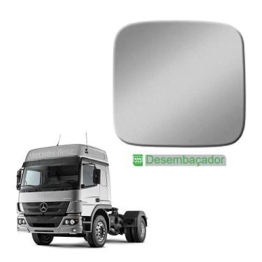 Imagem de Base Vidro Retrovisor Auxiliar Axor Atego 2016 Desembaçador - Fabbof