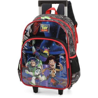 Imagem de Mochila de Rodinhas Com Alça Luxcel Toy Story Preto