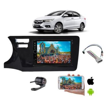 Imagem de Mp5 Central Multimidia Moldura Honda City 2015 2016 + Camera - Sp. Rep