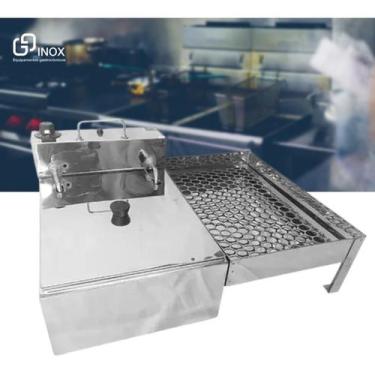 Imagem de Fritadeira Elétrica Completa 5 Litros Escorredor E Tampa - GG Inox, 22