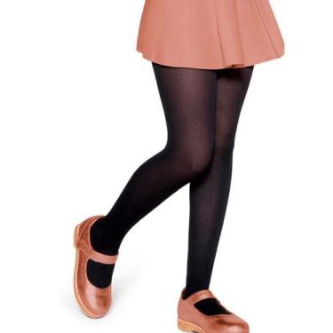 Imagem de Meia Calça Lobinha Opaca Fio 40 Infantil 2530-001, Preto, P