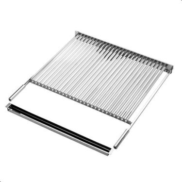 Imagem de Grelha Para Churrasqueira Inox Uruguaia Argentina Parrilha W - Metalcr
