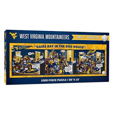 Imagem de YouTheFan NCAA West Virginia Mountaineers Game Day in The Dog House - Quebra-cabeça de 1000 peças