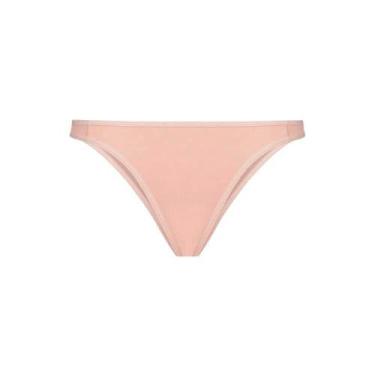 Imagem de Tanga Cotton Duloren 727004 Coleção Femmina., P, Bege