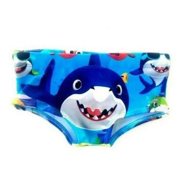 Imagem de Sunga Infantil Personagens Praia Verão Piscina Proteção Uv30 - anjo da