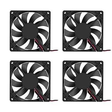 Imagem de 4 peças 80 x 80 x 15 mm ventoinha 5 V 2 pinos DC 8015 ventoinha sem escova 80 mm 15 mm para refrigeração PC computador capa CPU radiador cooler ventilador 2 pinos