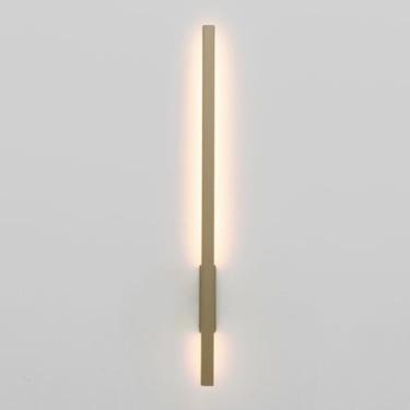 Imagem de Arandela LuminaLux Fit ALX06 Luz indireta Led Linear Bivolt, Champanhe