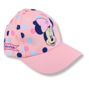 Imagem de Boné Rosa Minnie Aba Curva Com Ajuste - Taimes