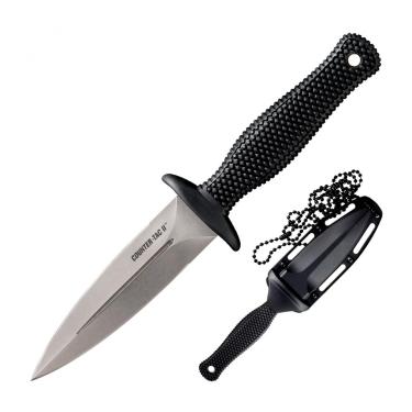Imagem de Cold Steel Faca Counter TAC Series com lâmina fixa, Counter TAC II, 9,5 cm