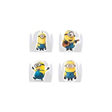 Imagem de 100 Forminha para Doce modelo petala personalizada com Aplique - Minio