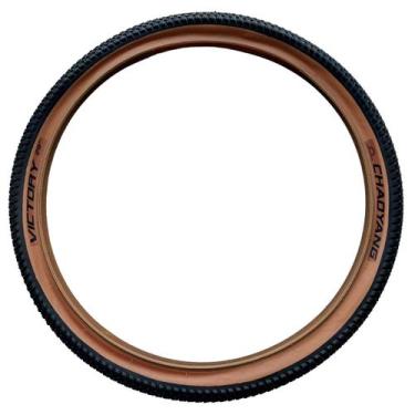Imagem de Pneu aro 29 x 2.20 bike MTB Chaoyang Victory faixa marrom, Preto, Marr
