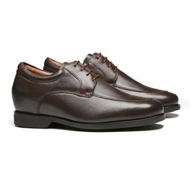 Imagem de Sapato Masculino Elevator Np Plume Imperador Cafe Samello-Masculino